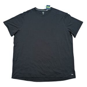 DSG Men’s 2XL Movement Training Tee Black Moisture Wicking Athletic Gym Shirt